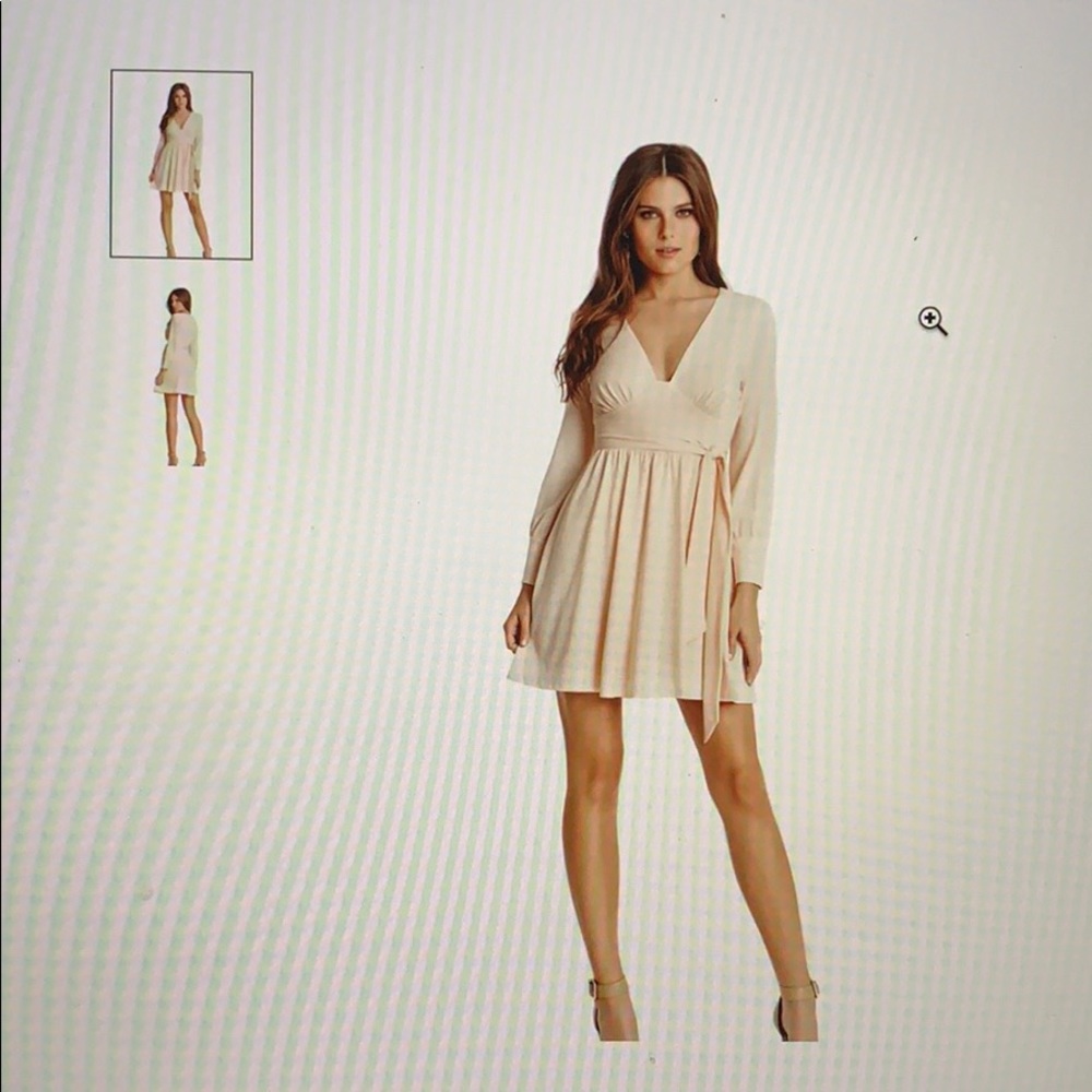 Saria Plunge-neck Dress